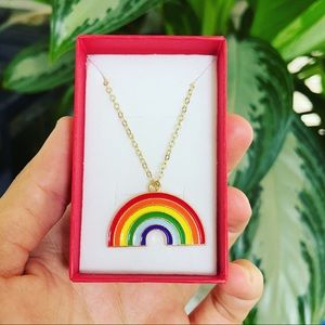 Rainbow Necklace LGBTQ+